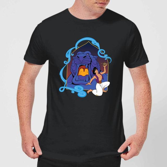 Disney Aladdin Cave Of Wonders Men's T-Shirt - Black - XXL on Productcaster.