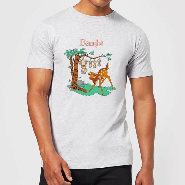 Disney Bambi Tilted Up Herren T-Shirt - Grau - S - Grau on Productcaster.