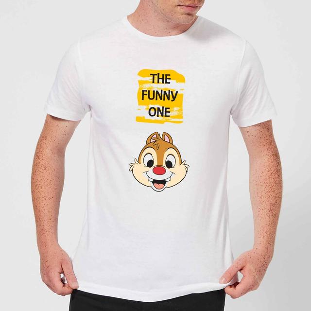 Camiseta para hombre Chip 'N' Dale The Funny One de Disney - Blanco - L on Productcaster.