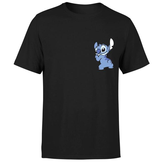 Camiseta Stitch Backside para hombre de Disney - Negro - XS on Productcaster.