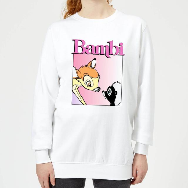 Sudadera Bambi Nice To Meet You para mujer Disney - Blanco - XXL - Blanco on Productcaster.