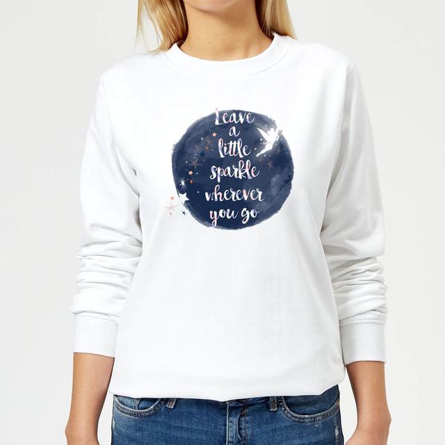 Sudadera para mujer Leave A Little Sparkle Disney - Blanco - M on Productcaster.