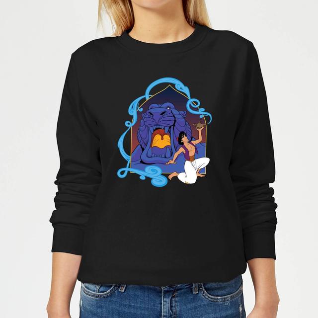 Disney Aladdin Cave Of Wonders Damen Sweatshirt - Schwarz - XXL on Productcaster.