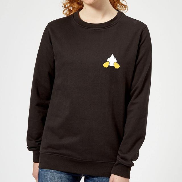 Disney Donald Duck Backside Women's Sweatshirt - Black - M on Productcaster.