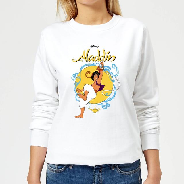 Disney Aladdin Rope Swing Damen Sweatshirt - Weiß - XS - Weiß on Productcaster.