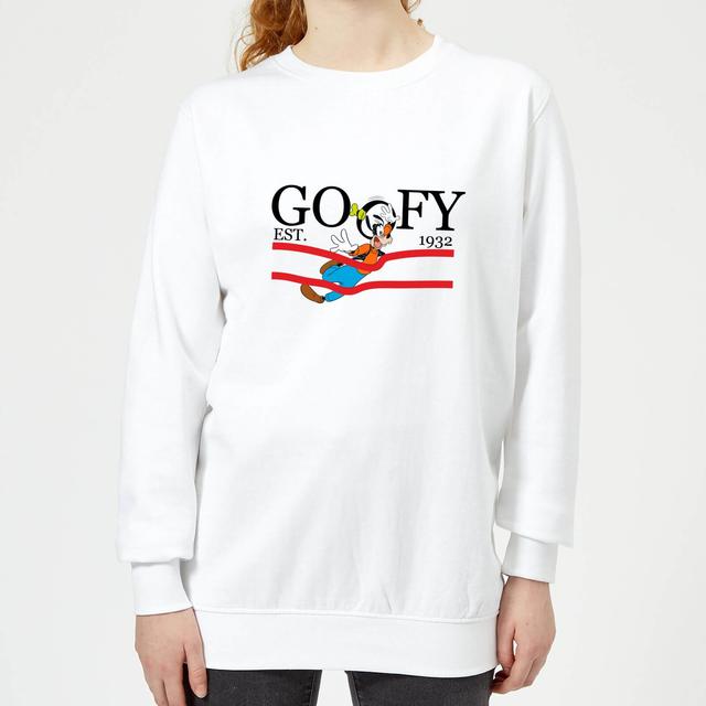 Sudadera Goofy By Nature para mujer de Disney - Blanco - M - Blanco on Productcaster.