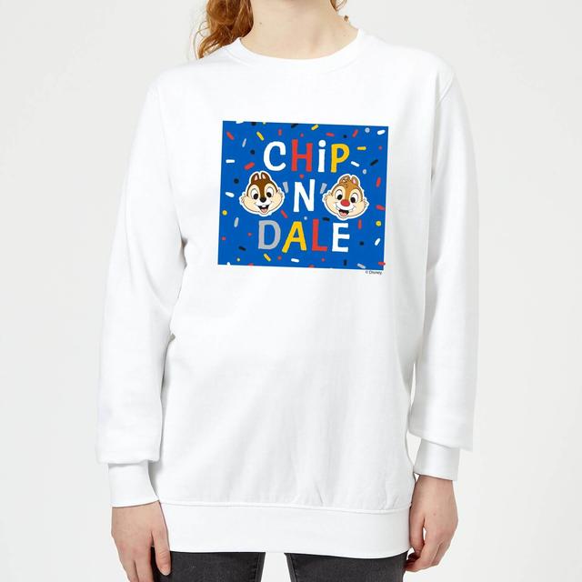 Disney Chip N' Dale Women's Sweatshirt - White - L - White on Productcaster.