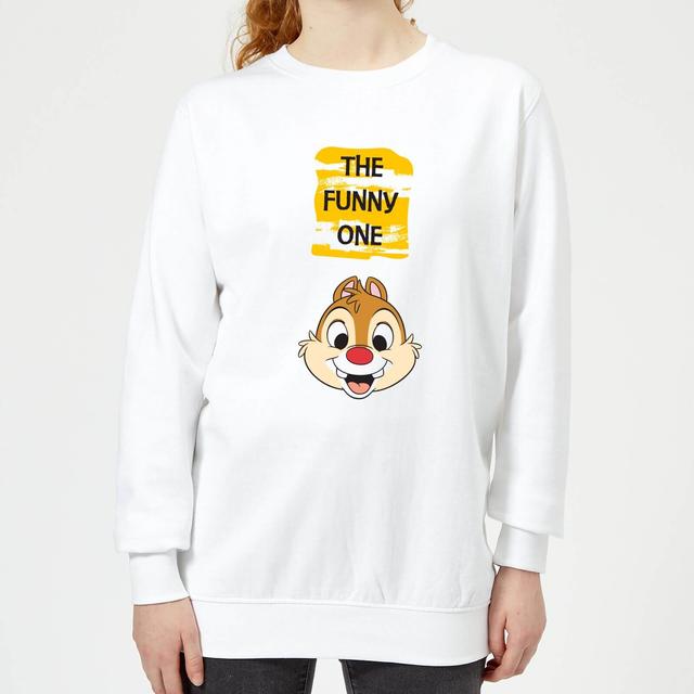 Sudadera para mujer Chip 'N' Dale The Funny One de Disney - Blanco - S - Blanco on Productcaster.