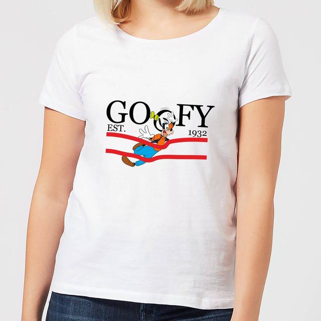 Disney Goofy By Nature Women's T-Shirt - White - S on Productcaster.