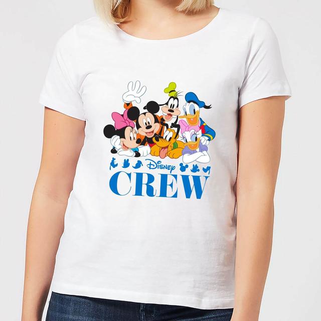 Camiseta para mujer Disney Crew - Blanco - XL on Productcaster.