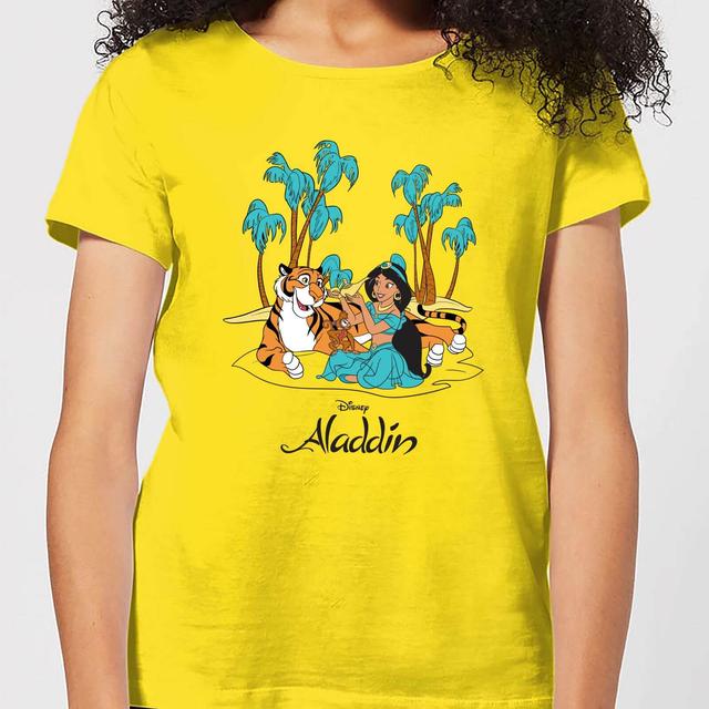 Disney Aladdin Prinses Jasmine dames t-shirt - Geel - L on Productcaster.