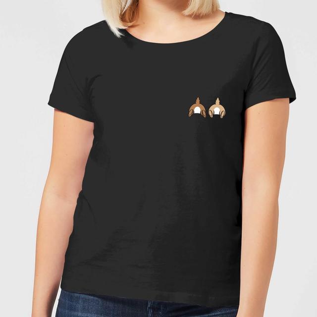 Camiseta para mujer Chip And Dale Backside de Disney - Negro - 5XL on Productcaster.