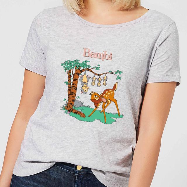 Disney Bambi Tilted Up Damen T-Shirt - Grau - 5XL on Productcaster.