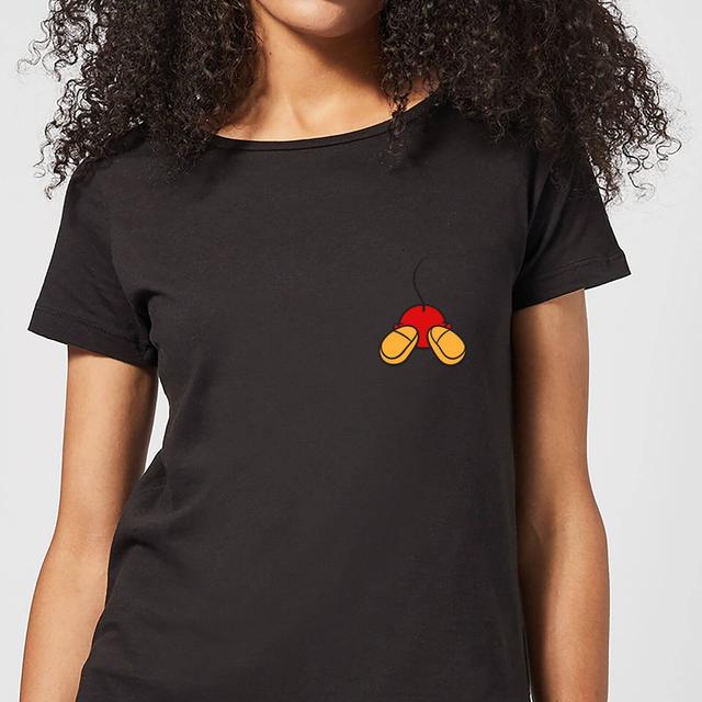 Disney Mickey Mouse Backside Damen T-Shirt - Schwarz - XXL on Productcaster.