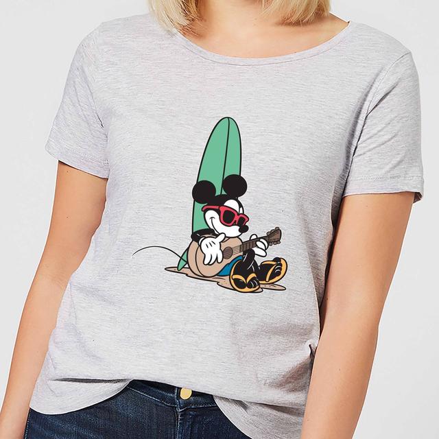 Camiseta para mujer Surf And Chill de Disney - Gris - XL on Productcaster.