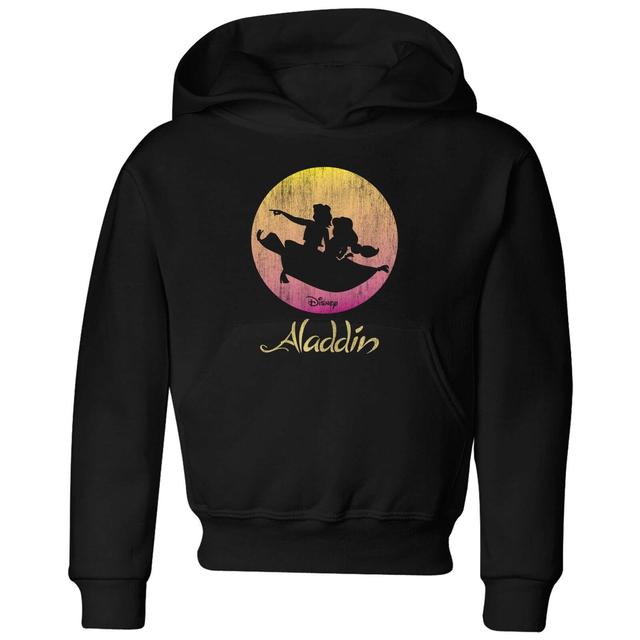 Sudadera con capucha para niños Aladdin Flying Sunset de Disney - Negro - 3-4 años - Negro on Productcaster.