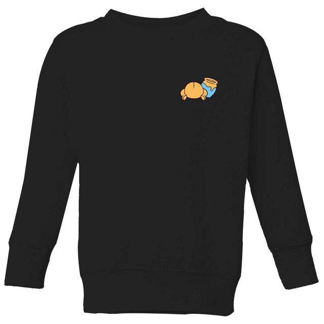 Sudadera para niños Winnie The Pooh Backside de Disney - Negro - 5-6 años - Negro on Productcaster.