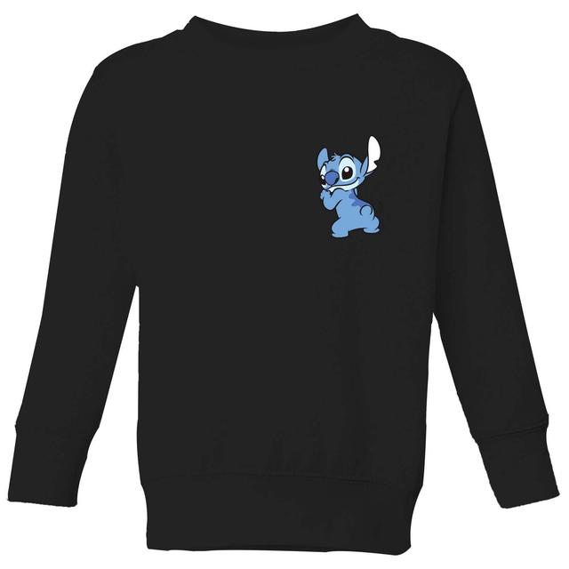 Sudadera para niños Disney Stitch Backside - Negro - 7-8 años on Productcaster.