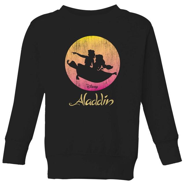 Sudadera para niño Aladdin Flying Sunset de Disney - Negro - 3-4 años on Productcaster.