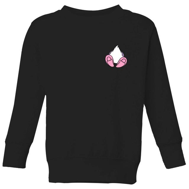 Disney Daisy Duck Backside Kinder Sweatshirt - Schwarz - 9-10 Jahre - Schwarz on Productcaster.