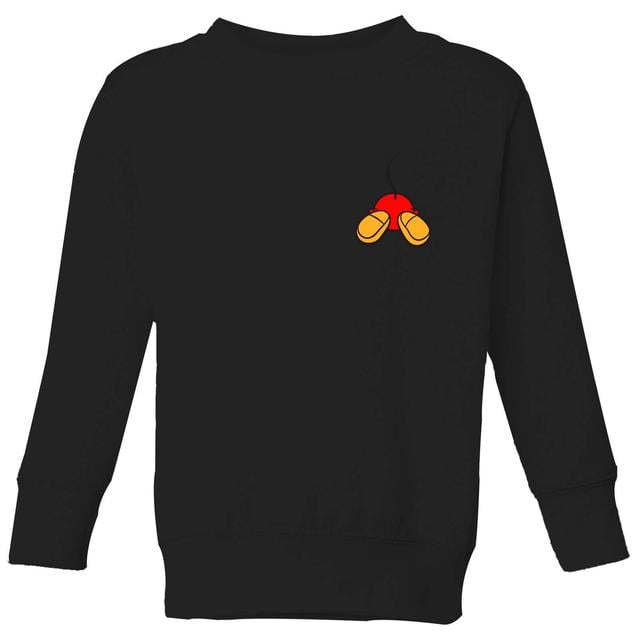 Disney Mickey Mouse Backside Kids' Sweatshirt - Black - 11-12 Years on Productcaster.