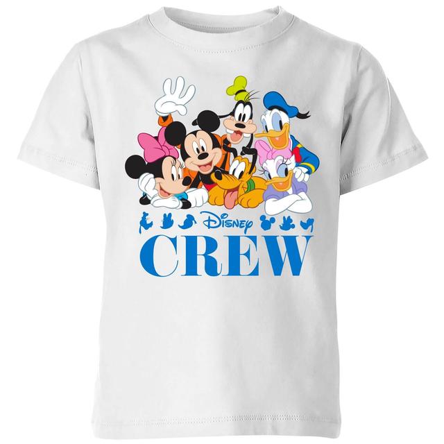 Disney Crew Kids' T-Shirt - White - 11-12 Years on Productcaster.