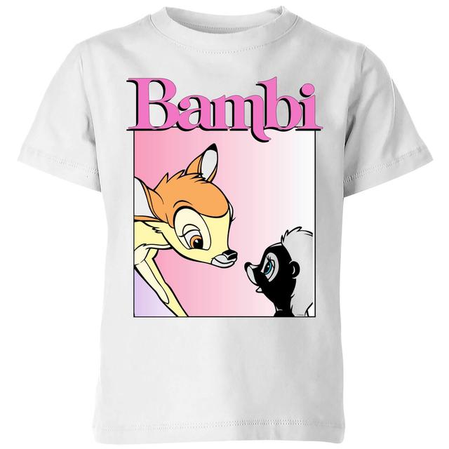 Camiseta para niño Bambi Nice To Meet You de Disney - Blanco - 9-10 años on Productcaster.