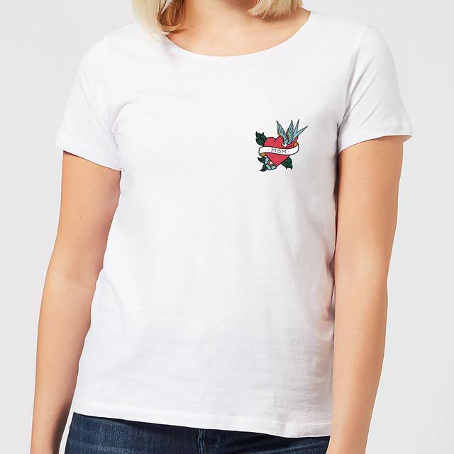 Mom Heart Women's T-Shirt - White - XXL - White on Productcaster.