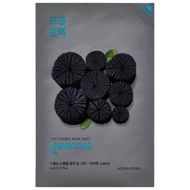 Holika Holika Pure Essence Mask Sheet 20ml (Various Options) - Charcoal on Productcaster.