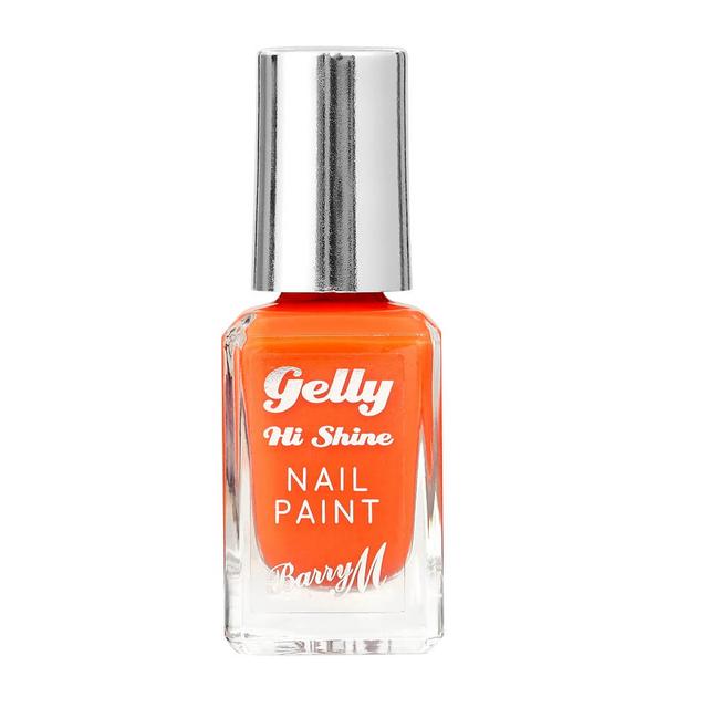 Barry M Cosmetics Gelly Hi Shine Nail Paint 10ml (Various Shades) - Tangerine on Productcaster.