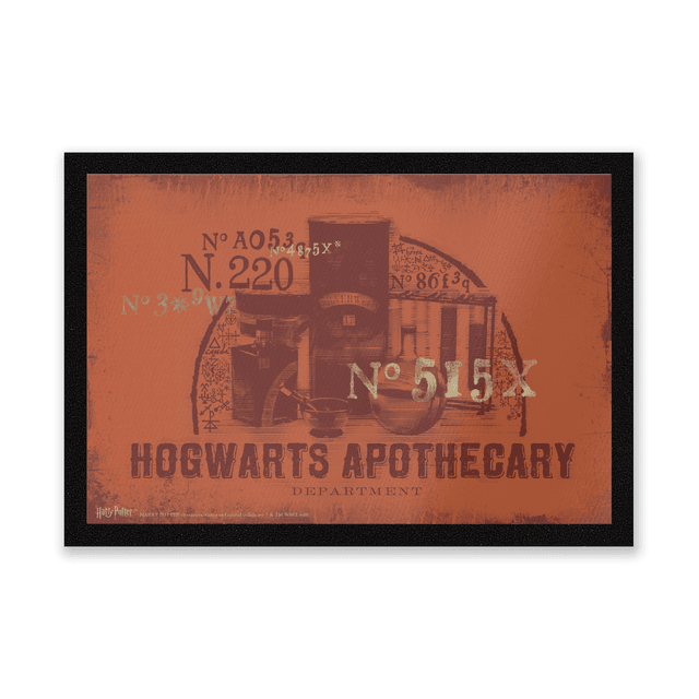 Harry Potter Hogwarts Apothecary Entrance Mat on Productcaster.