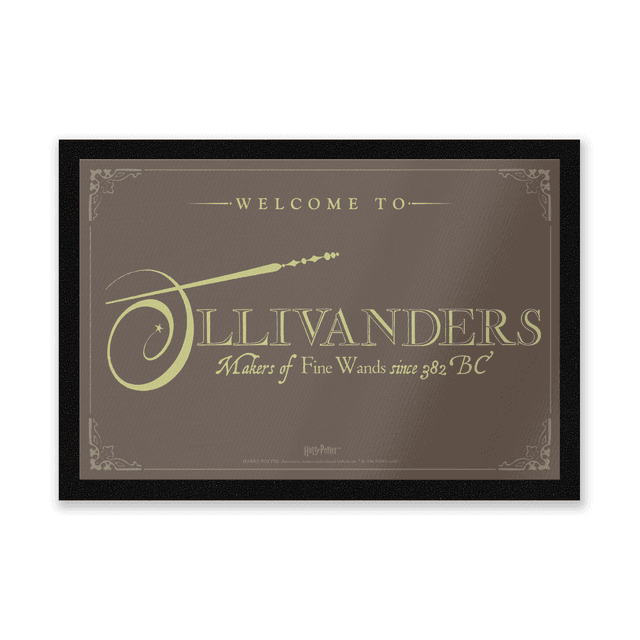 Harry Potter Ollivanders Wand Shop Entrance Mat on Productcaster.