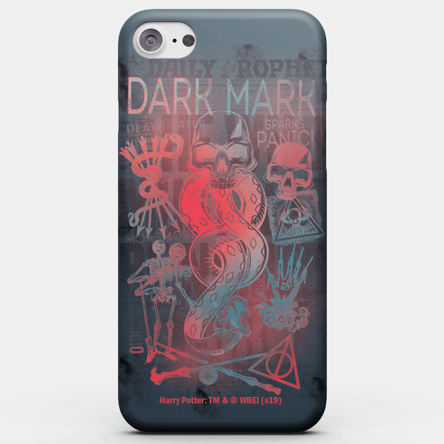 Harry Potter Phonecases Dark Mark Smartphone Hülle für iPhone und Android - iPhone 5/5s - Snap Hülle Matt on Productcaster.