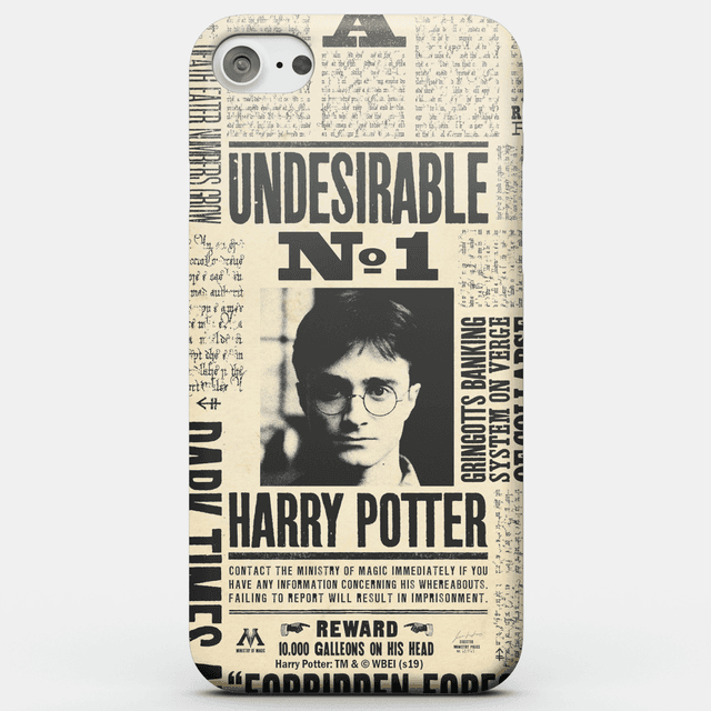 Harry Potter Phonecases Undesirable No. 1 Smartphone Hülle für iPhone und Android - iPhone 8 Plus - Tough Hülle Matt on Productcaster.