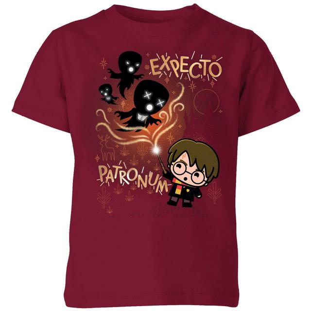 Camiseta para niño Expecto Patronum de Harry Potter para niños - Burdeos - 5-6 años on Productcaster.