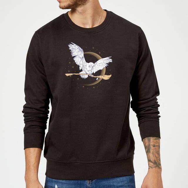 Sudadera Hedwig Broom de Harry Potter - Negro - M on Productcaster.