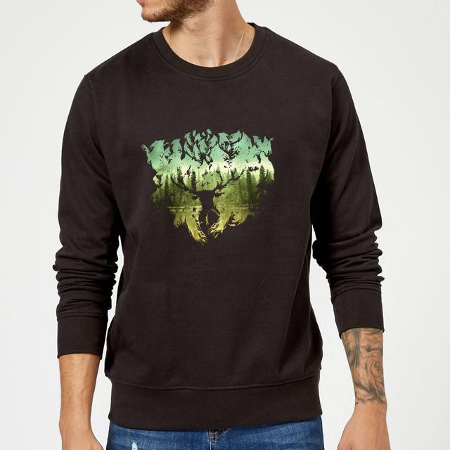 Sudadera Patronus Lake de Harry Potter - Negro - L - Negro on Productcaster.