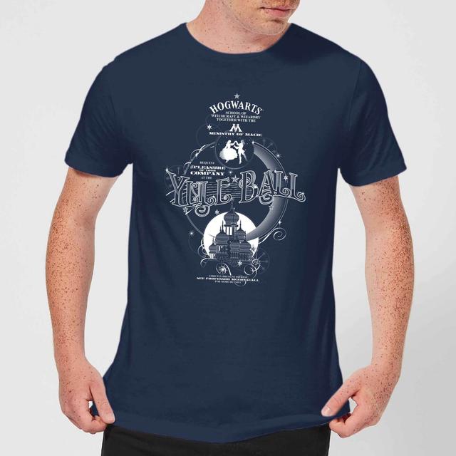 Harry Potter Yule Ball Men's T-Shirt - Navy - S - Marinblå on Productcaster.