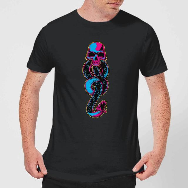 Camiseta Dark Mark Neon para hombre de Harry Potter - Negro - XL on Productcaster.