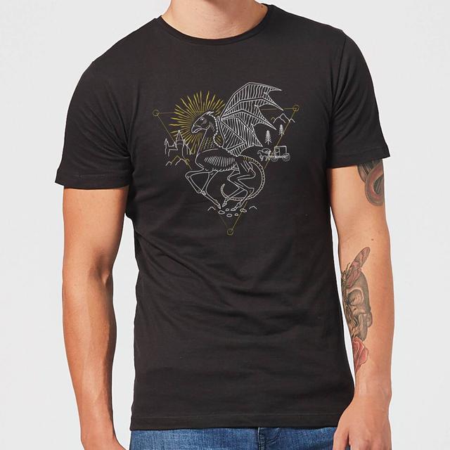 Harry Potter Thestral Men's T-Shirt - Black - XXL on Productcaster.