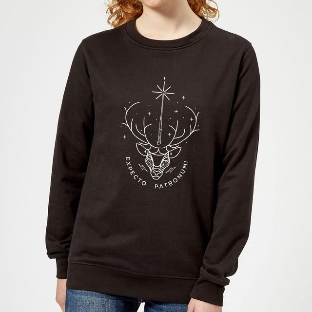 Sudadera para mujer Expecto Patronum de Harry Potter - Negro - L on Productcaster.