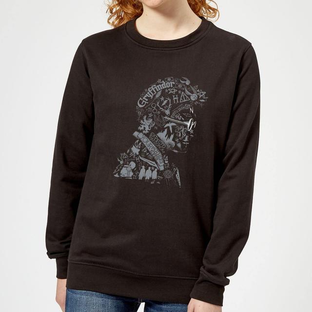 Sudadera Harry Potter Head para mujer - Negro - M on Productcaster.