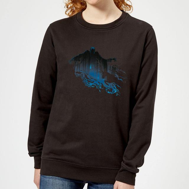 Sudadera con capucha Dementor Silhouette para mujer - Negro - XS - Negro on Productcaster.