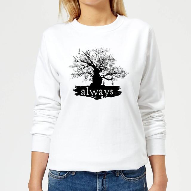 Harry Potter Always Tree Women's Sweatshirt - White - L on Productcaster.