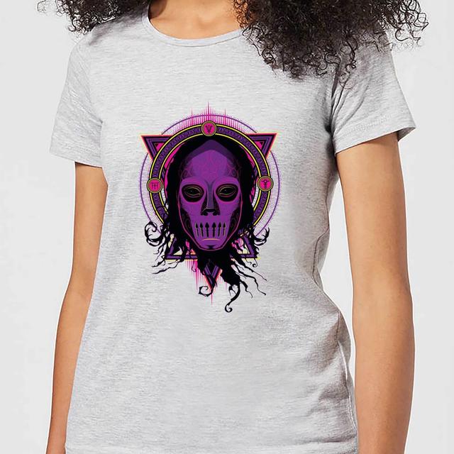 Camiseta Death Mask 2 Neon para mujer de Harry Potter - Gris - 4XL on Productcaster.