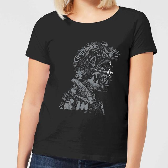 Harry Potter Harry Potter Head Women's T-Shirt - Black - M on Productcaster.