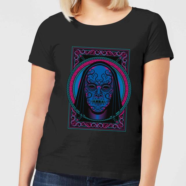 Harry Potter Death Mask Women's T-Shirt - Black - XL on Productcaster.