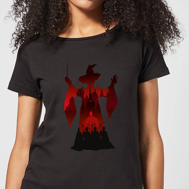 Camiseta para mujer McGonagall Silhouette de Harry Potter - Negro - 3XL on Productcaster.