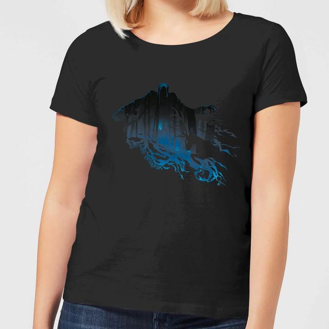 Harry Potter Dementor Silhouette Women's T-Shirt - Black - L on Productcaster.