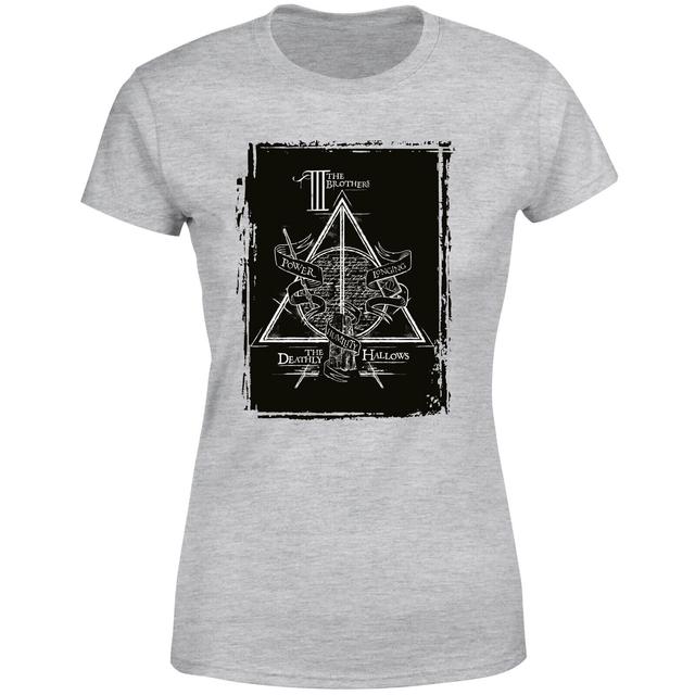 T-Shirt Harry Potter Three Brothers - Grigio - Donna - 3XL on Productcaster.